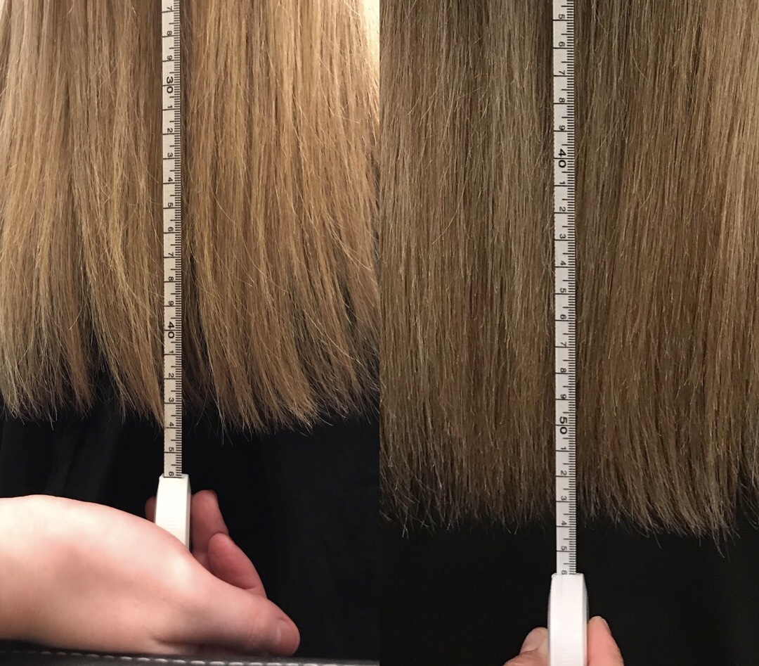 How I grew my hair 10cm in three months